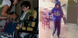 Adolescente com paralisia cerebral consegue andar pela primeira vez: “Esperamos 14 anos por isso”