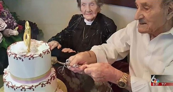 psicologiasdobrasil.com.br - Namorados de infância comemoram 85 anos de casamento. Ele tem 102 anos, ela 100