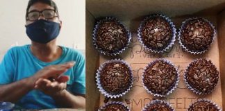 Ele venceu a depressão ao abandonar emprego para fazer o que gosta: vender brigadeiros nas ruas