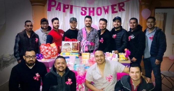 “Papi Shower”: Homem organiza chá de bebê só para seus amigos e viraliza nas redes