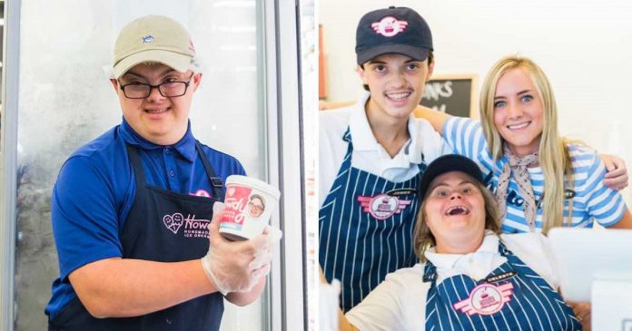 Clientes fazem doações e salvam sorveteria atendida por pessoas com síndrome de Down