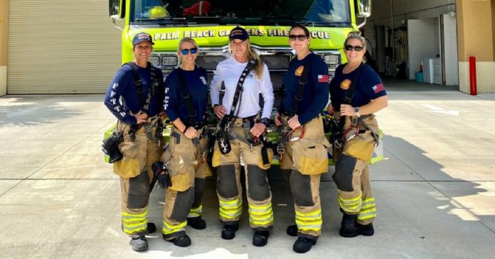 Corpo de Bombeiros faz história com grupo de comando feminino