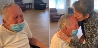 Casal com 60 anos de união se reencontra após 215 dias separados pela pandemia. Choraram de alegria