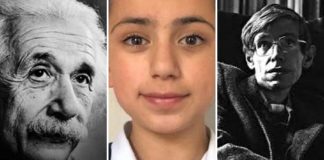 Com apenas 11 anos, o QI dela já é superior ao de Albert Einstein e Stephen Hawking