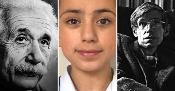 Com apenas 11 anos, o QI dela já é superior ao de Albert Einstein e Stephen Hawking