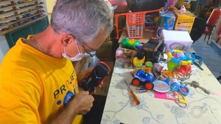 psicologiasdobrasil.com.br - Oficina recupera brinquedos para doar a crianças carentes no Natal