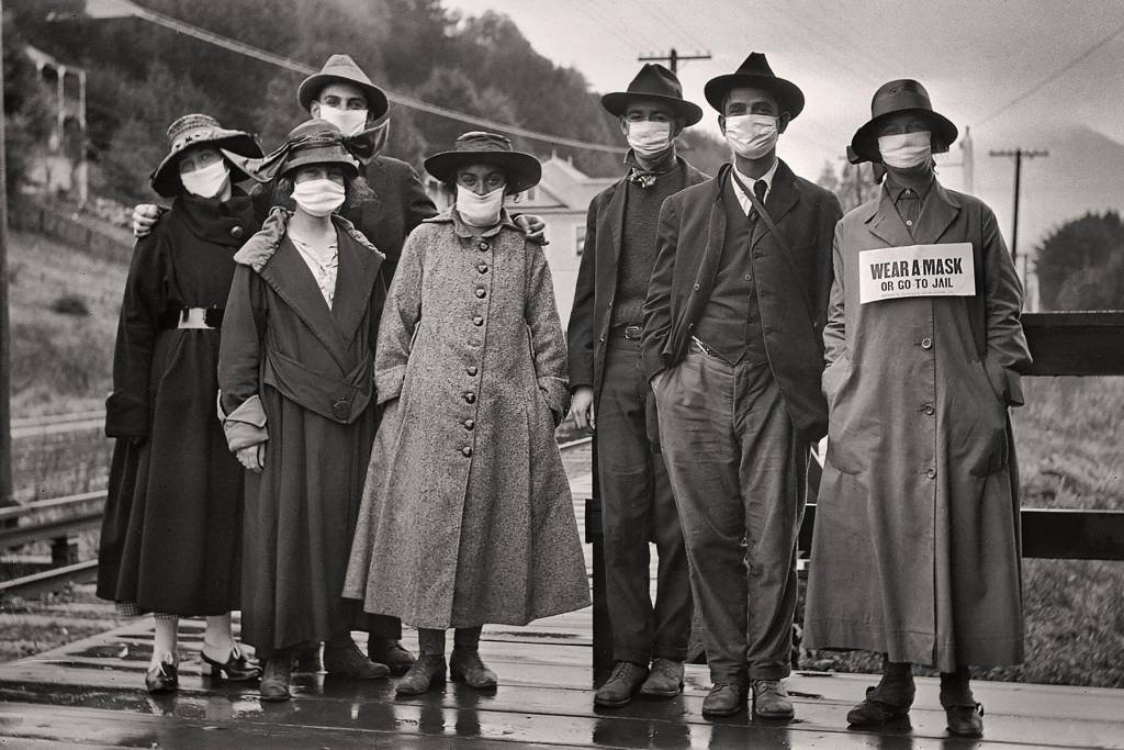 psicologiasdobrasil.com.br - Durante a pandemia de 1918, houve uma liga anti-máscara que ceifou milhares de vidas