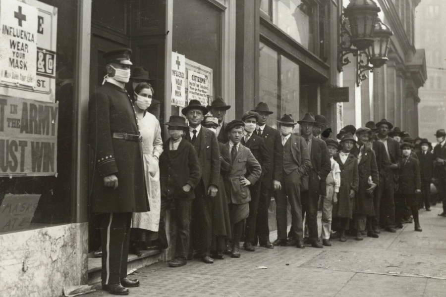 psicologiasdobrasil.com.br - Durante a pandemia de 1918, houve uma liga anti-máscara que ceifou milhares de vidas