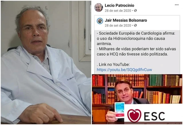 psicologiasdobrasil.com.br - Médico que criticava OMS e defendia uso de cloroquina falece de Covid-19