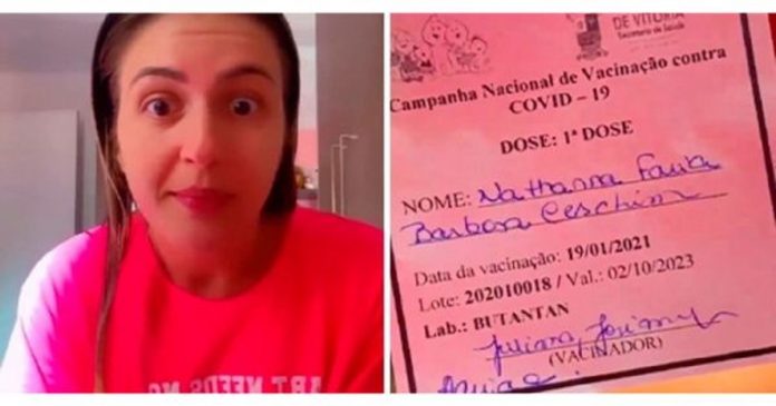 Enfermeira que debochou da vacina contra Covid-19 é demitida de hospital