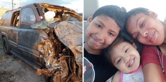 Menino de 11 anos apagou o fogo com as próprias mãos para salvar sua família em um acidente