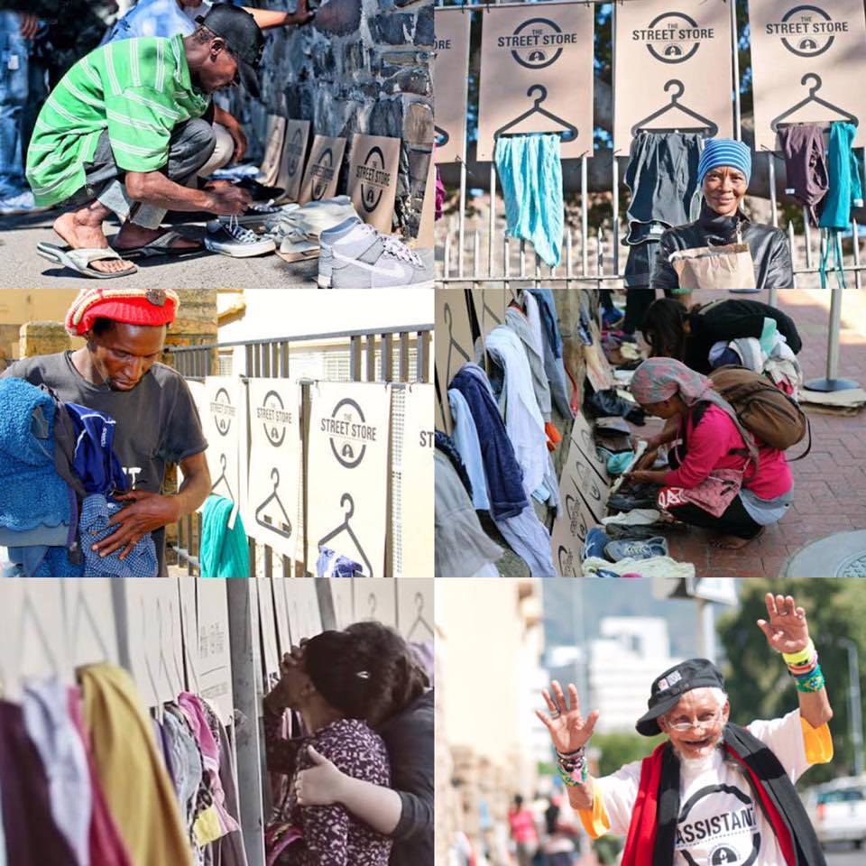 psicologiasdobrasil.com.br - Loja de rua doa roupas para pessoas que vivem em situação de rua