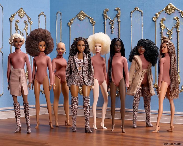 psicologiasdobrasil.com.br - Matel lançou 10 novas Barbies negras para trazer mais diversidade e representatividade