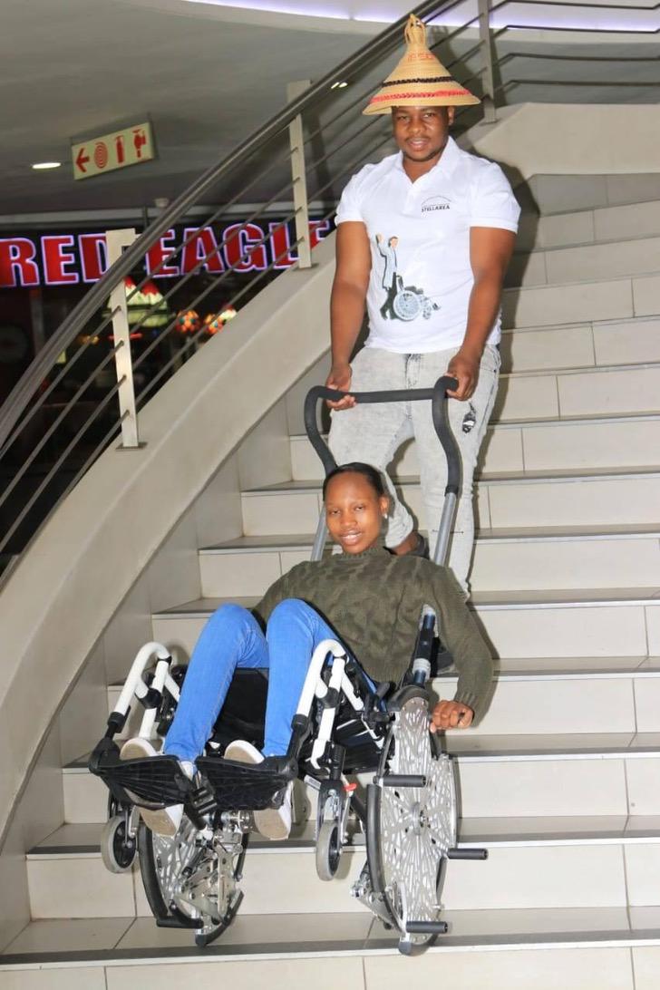 psicologiasdobrasil.com.br - Sul-africano cria cadeira de rodas capaz de subir escadas
