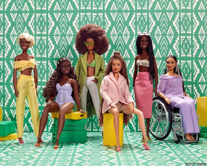 psicologiasdobrasil.com.br - Matel lançou 10 novas Barbies negras para trazer mais diversidade e representatividade
