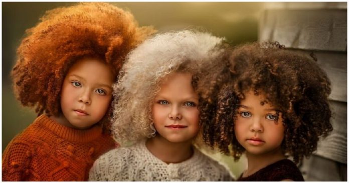 Fotógrafa captura a beleza única de crianças com cabelos cacheados