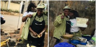 Filha comemora graduação ao lado da mãe cozinheira que pagou por sua educação