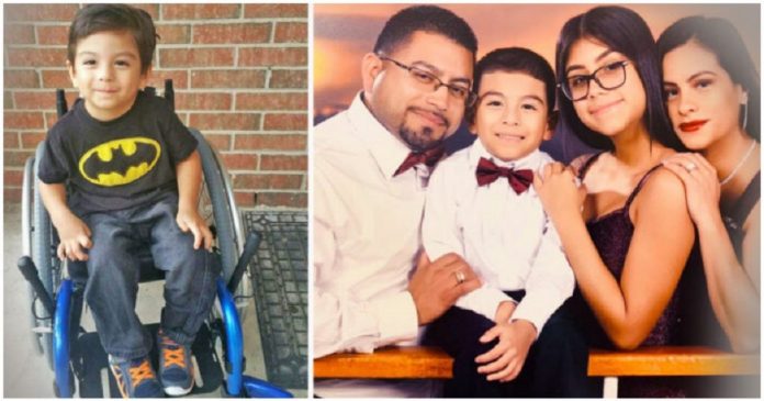 Menino com paralisia cerebral salva sua família inteira de tragédia doméstica iminente