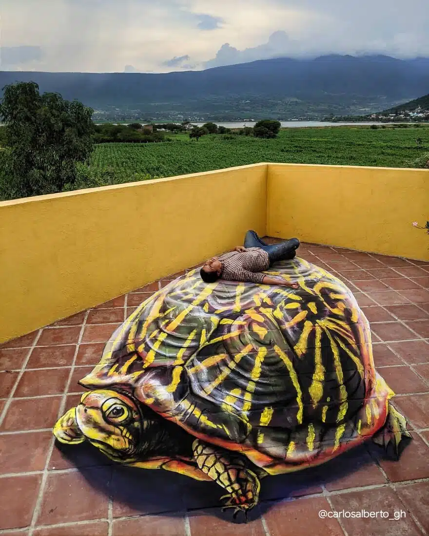 psicologiasdobrasil.com.br - Artista de rua mexicano cria incr&iacute;veis ilus&otilde;es de &oacute;tica 3D