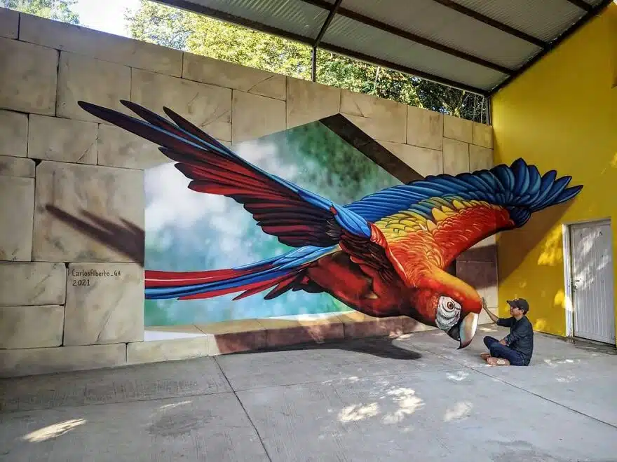 psicologiasdobrasil.com.br - Artista de rua mexicano cria incr&iacute;veis ilus&otilde;es de &oacute;tica 3D