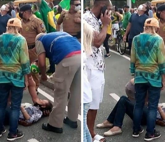 Mulher presa por jogar maracujá em idosa que pedia reabertura das igrejas é psicóloga