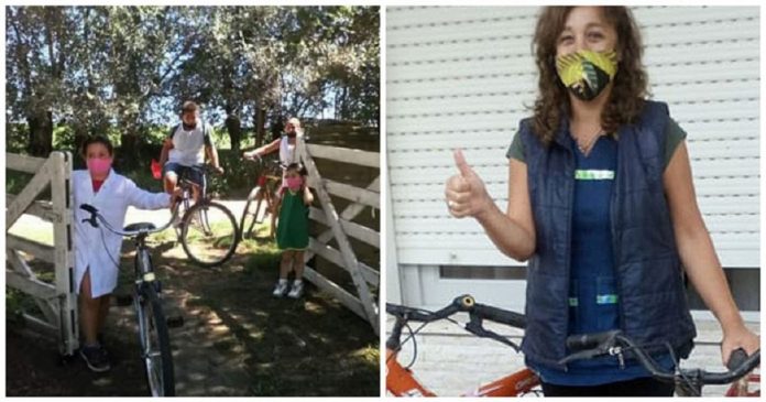 Professora arrecada bicicletas para ajudar seus alunos a irem para a escola