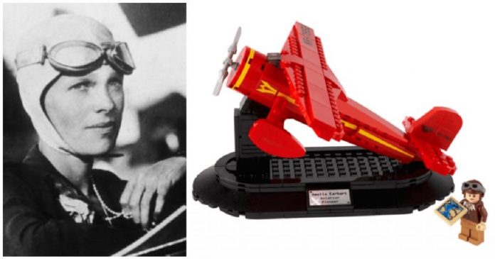 LEGO apresenta tributo em edição limitada à lendária Amelia Earhart