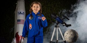 psicologiasdobrasil.com.br - Garotinha de 7 anos apaixonada pelo espaço se tornará a primeira criança a enviar um item para a lua
