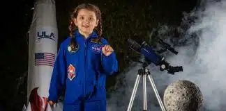Garotinha de 7 anos apaixonada pelo espaço se tornará a primeira criança a enviar um item para a lua