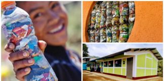 Comunidades na Guatemala constroem mais de 100 escolas com lixo não reciclável