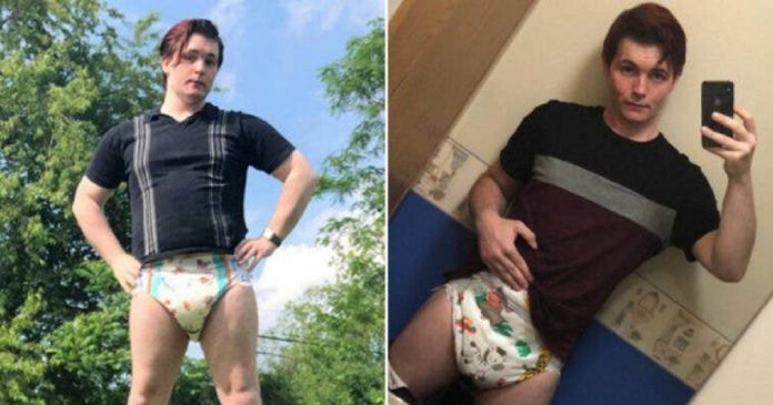 Homem relata dificuldade para encontrar emprego devido à sua opção de usar fraldas