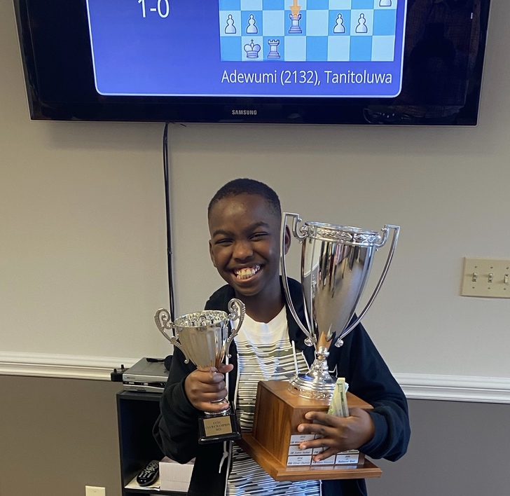 psicologiasdobrasil.com.br - Menino nigeriano de 10 anos torna-se Mestre Nacional de Xadrez nos EUA