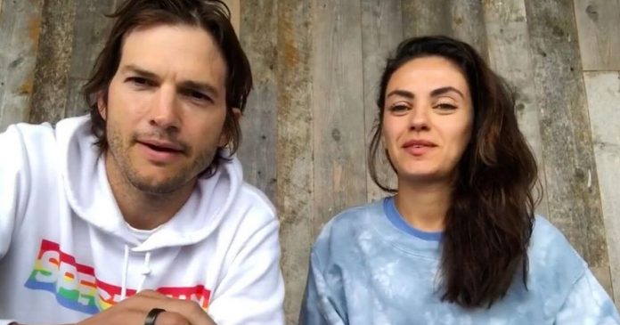 Ashton Kutcher e Mila Kunis não dão banho em seus filhos com frequência: “Os limpo se vejo sujeira neles”