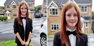 Menina de 11 anos foi vítima de bullying por usar terno e gravata para ir à festa. Os adultos riram dela