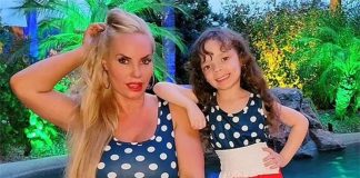 Atriz Coco Austin rebate críticas por amamentar a filha de cinco anos
