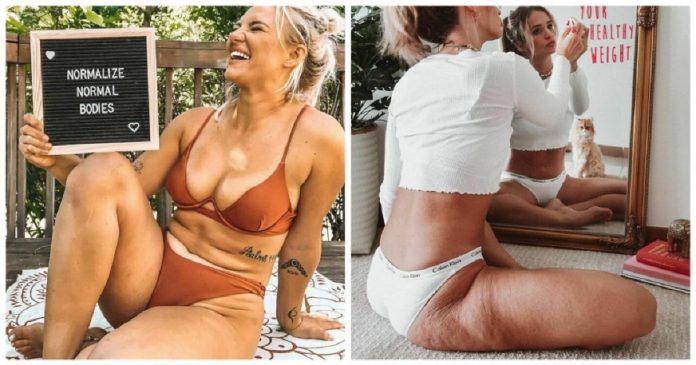 Mulheres compartilham fotos sem edição para normalizar corpos reais