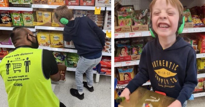 Pai relata generosidade de funcionário de supermercado com o filho com autismo