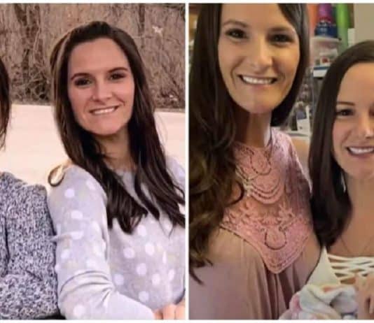 Gêmea salvou a vida de sua irmã e, em seguida, realizou seu sonho de ser mãe