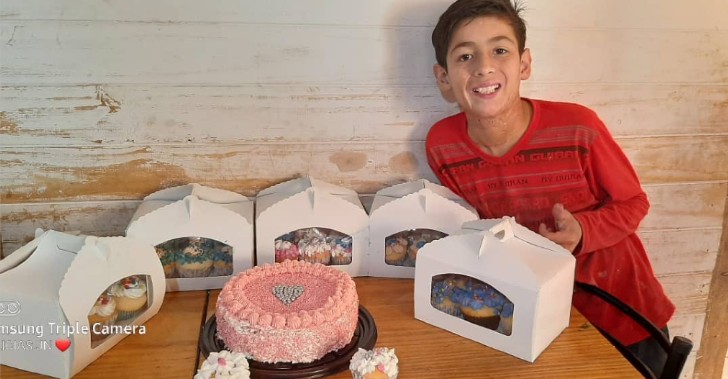 psicologiasdobrasil.com.br - Menino de 10 anos faz bolos para pagar cirurgia reconstrutiva. Seu sonho é ser confeiteiro