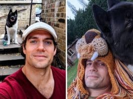 Henry Cavill diz que seu cachorro, Kal, salvou sua saúde mental