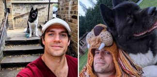 Henry Cavill diz que seu cachorro, Kal, salvou sua saúde mental