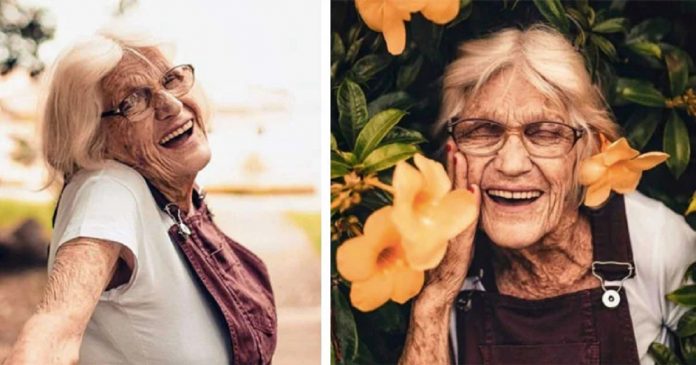 Aos 90 anos, ela diz que segredo da longevidade é viver sem marido: ‘Cozinho e lavo, mas para mim!’