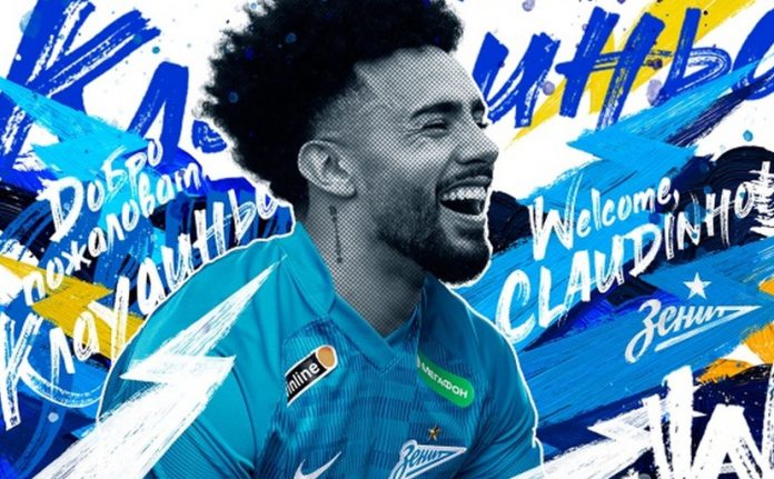 ‘Voando’ no Zenit, meia Claudinho é o craque dos meses de novembro e dezembro da liga russa