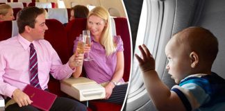 Companhia aérea oferece assentos “longe de crianças”, onde menores de 12 anos são proibidos
