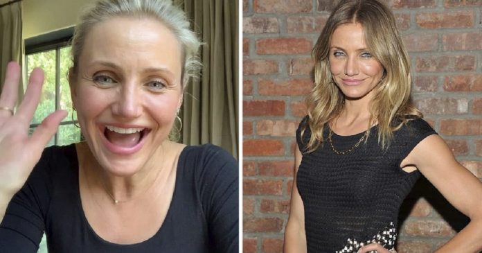 Cameron Diaz abandonou Hollywood e os padrões de beleza; disse que não lava mais o rosto