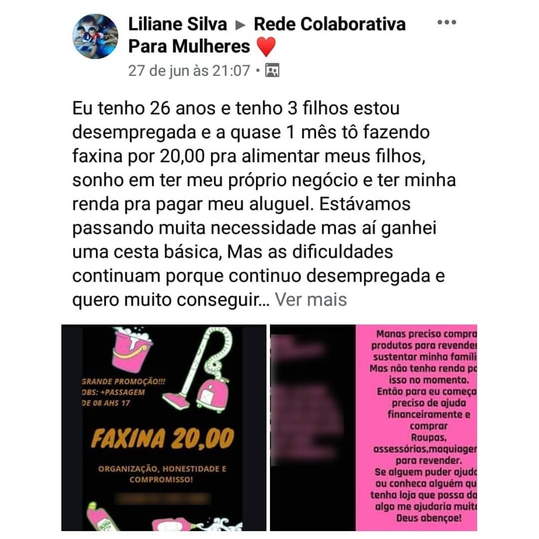 psicologiasdobrasil.com.br - Após oferecer faxina a R$ 20 para alimentar filhos, mulher ganha mais de R$ 60 mil em doações