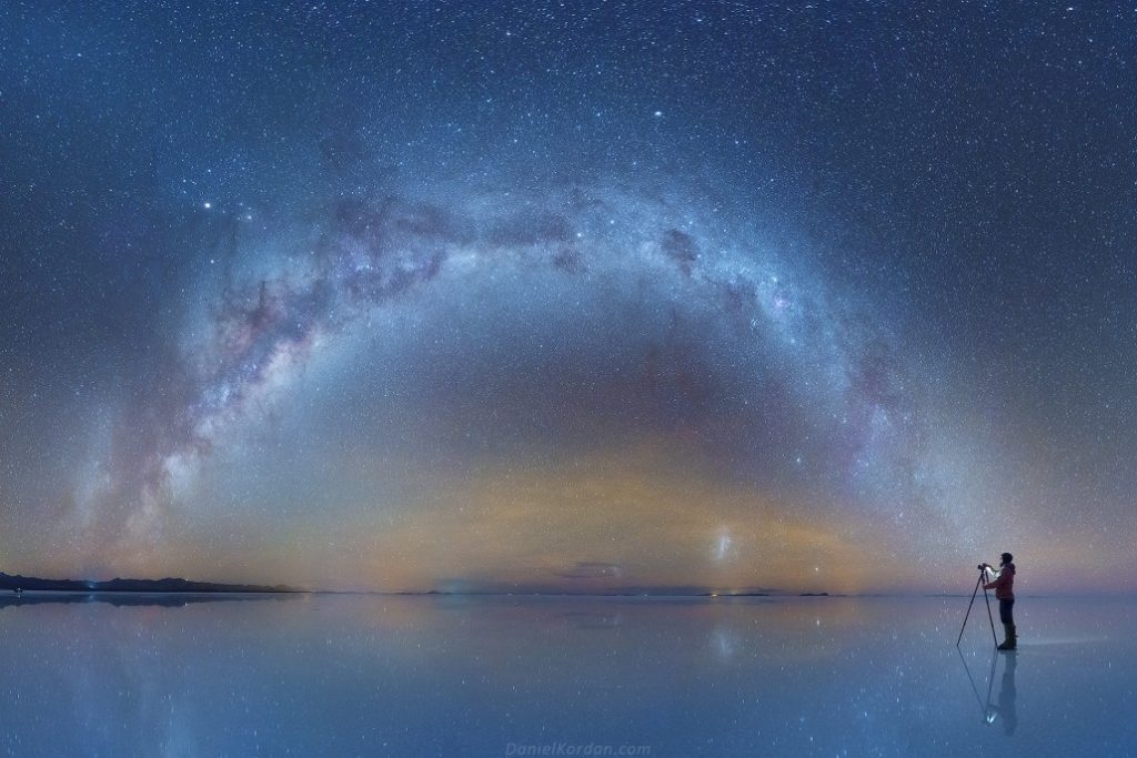psicologiasdobrasil.com.br - Fotógrafo captura fantásticas imagens da Via Láctea refletidas no maior deserto de sal do mundo
