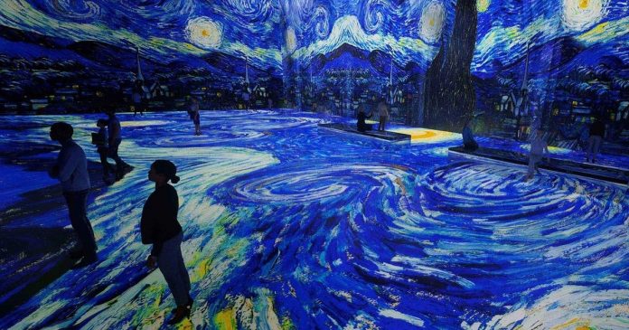 Exposição imersiva sobre Van Gogh chega ao Rio de Janeiro