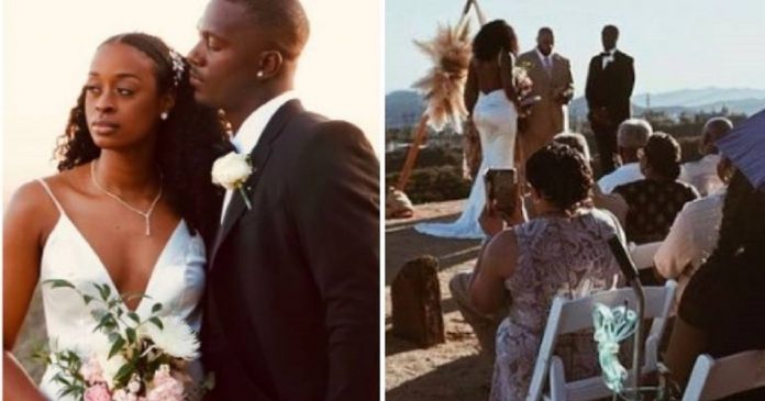 Noiva faz sucesso ao organizar casamento gastando pouco; o vestido custou só R$ 200