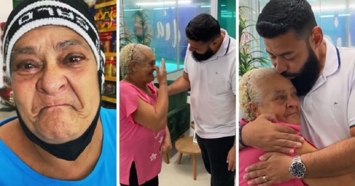 Idosa chora ao agradecer mercado por baixar preço dos alimentos e ganha 1 ano de compras grátis